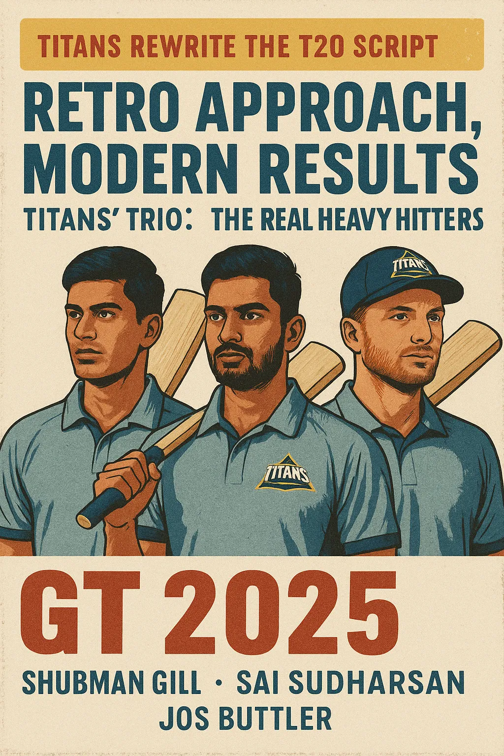 Titans’ Retro Revival Redefines T20 in IPL 2025