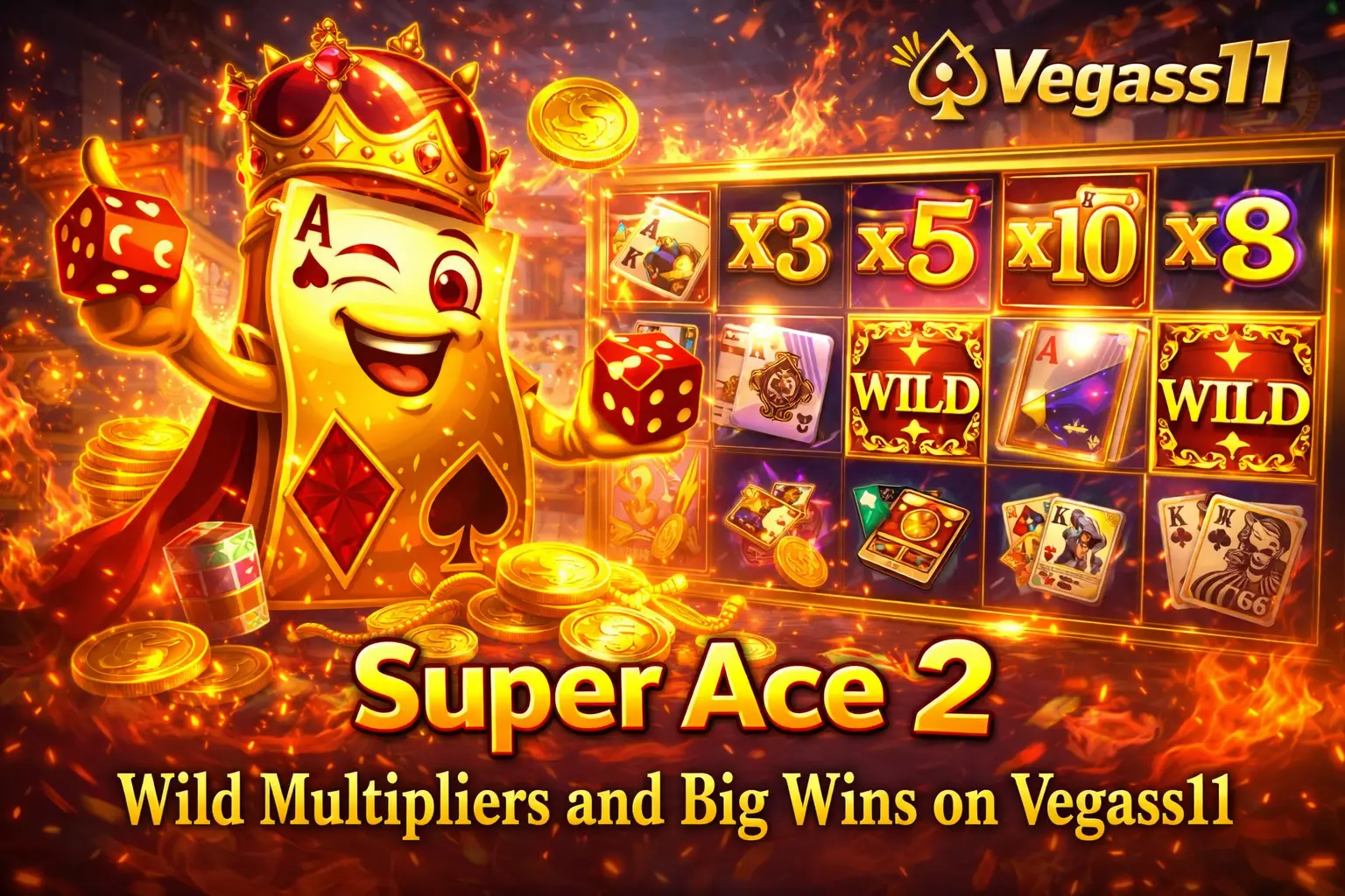 Super Ace 2 Slot Review – Wild Multipliers and High Win Potential