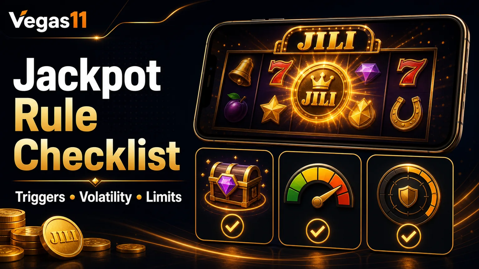Jackpot rule checklist for JILI slot players on Vegas11