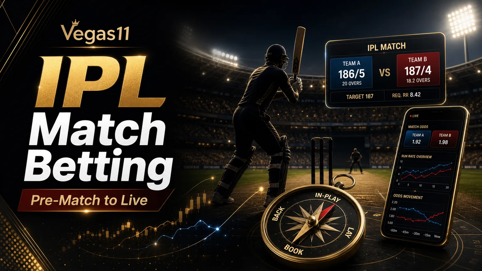 IPL match betting guide cover for Vegas11 readers
