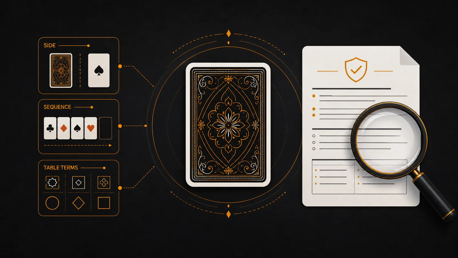 Andar Bahar base and side bet rule checklist