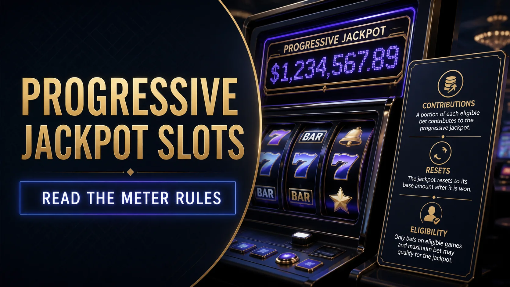 Progressive Jackpot Slots: Contributions, Resets and Eligibility