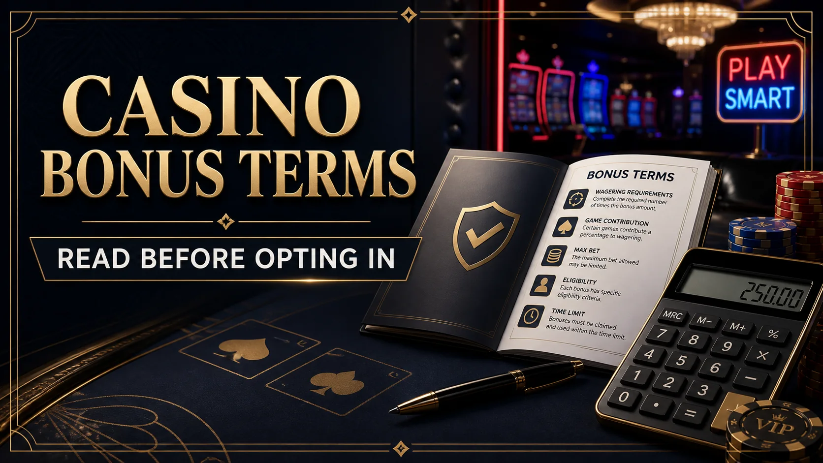 How to Read Casino Bonus Terms Before You Opt In
