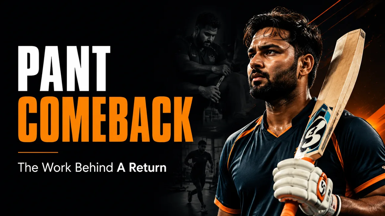 Vegas11 editorial illustration: Rishabh Pant Comeback: What Warner's Praise Says About His Return