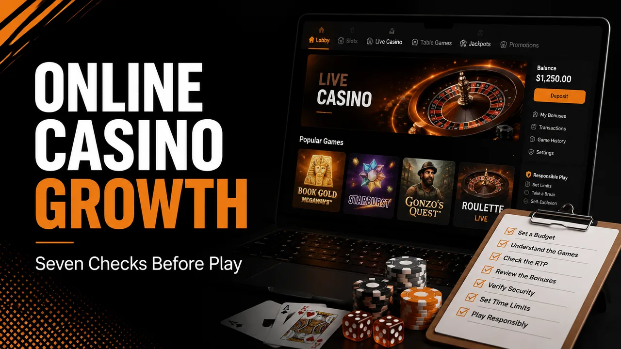 Vegas11 editorial illustration: Online Casino Growth in India: 7 Checks Players Should Make First