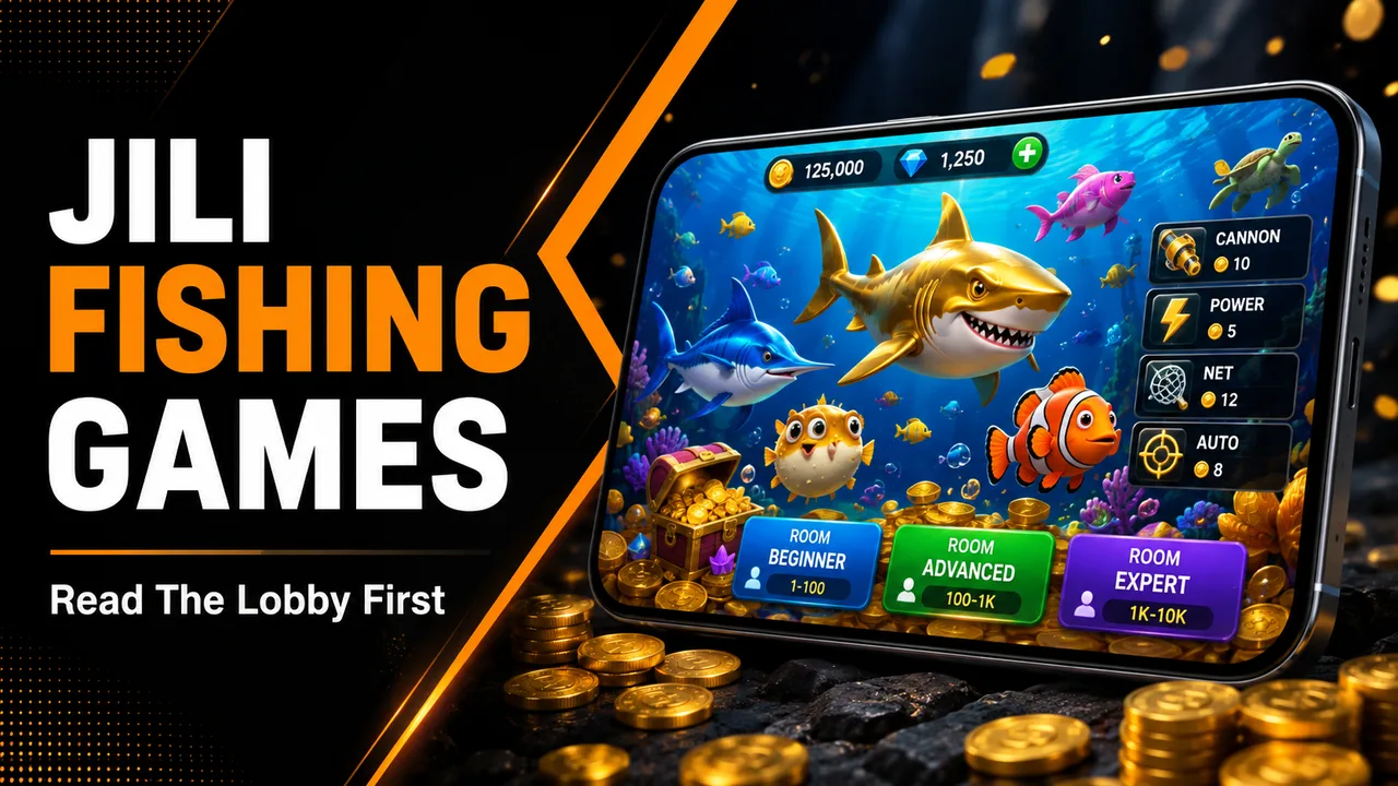 Vegas11 editorial illustration: JILI Fishing Games Guide for Indian Players: How to Read the Lobby