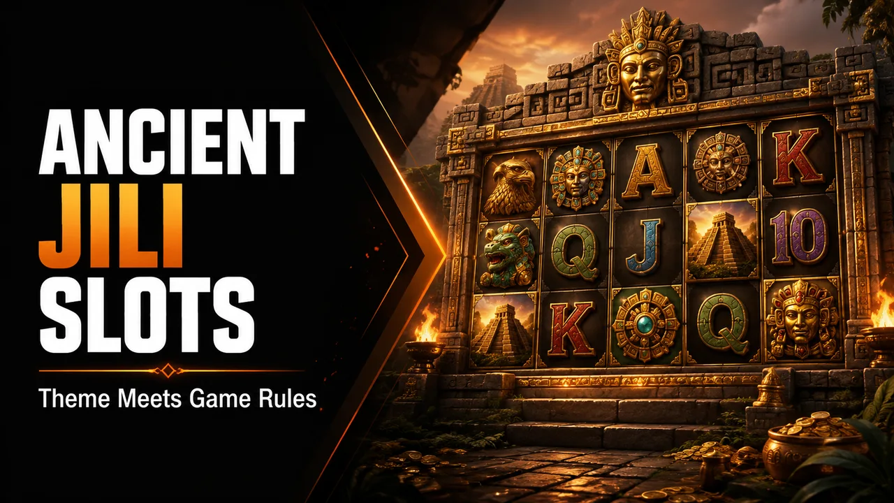 Vegas11 editorial illustration: Ancient-Themed JILI Slots: Why Filipino Players Like the Style